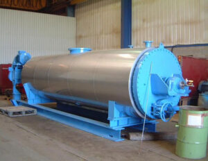 فرآیند پخت ضایعات در دیگ بخار