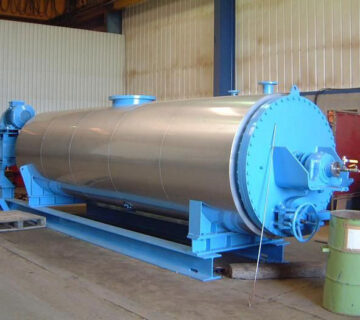 فرآیند پخت ضایعات در دیگ بخار