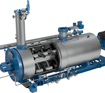 نمای نزدیک از طراحی دیگ پخت شرکت نیرو بخار آراز
