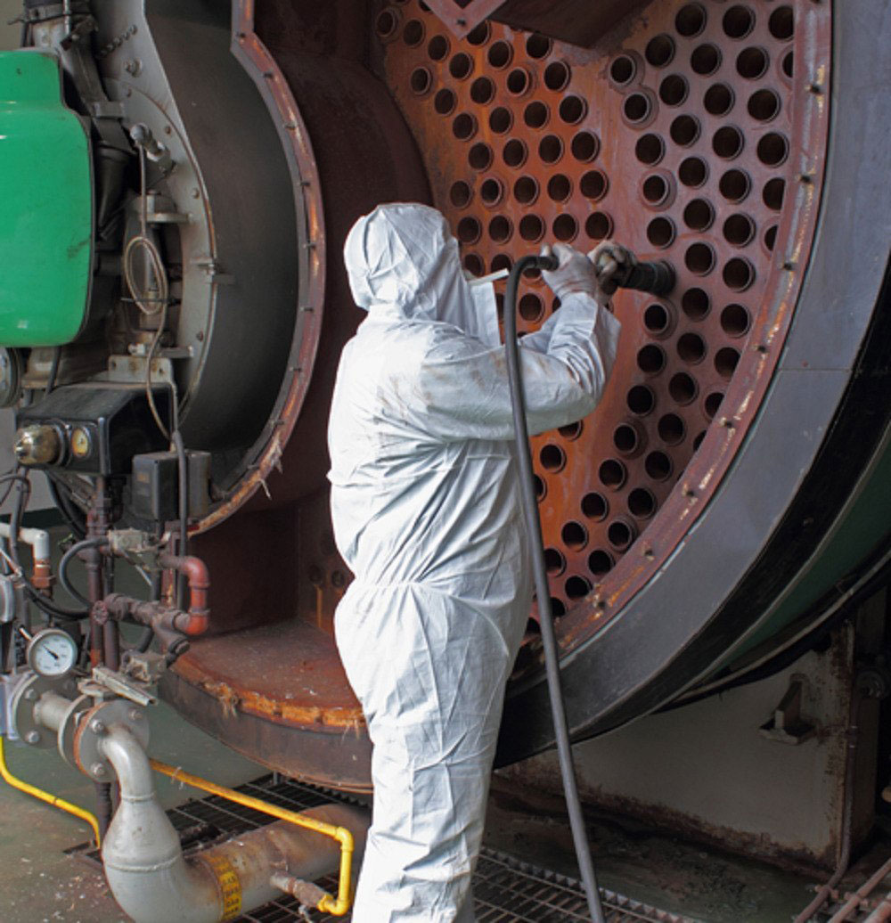 شستشوی لولههای دیگ روغن داغ با تجهیزات حرفهای