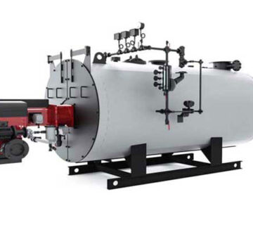 نمای دیگ آب گرم کم‌مصرف تولیدی نیرو بخار آراز