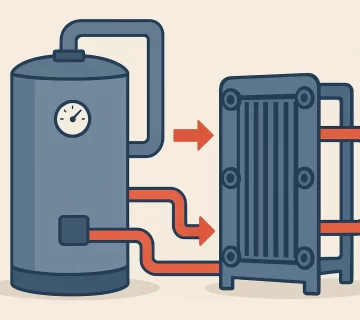 دیگ آب داغ یا مبدل حرارتی؟ بررسی جایگزین‌های سیستم گرمایش