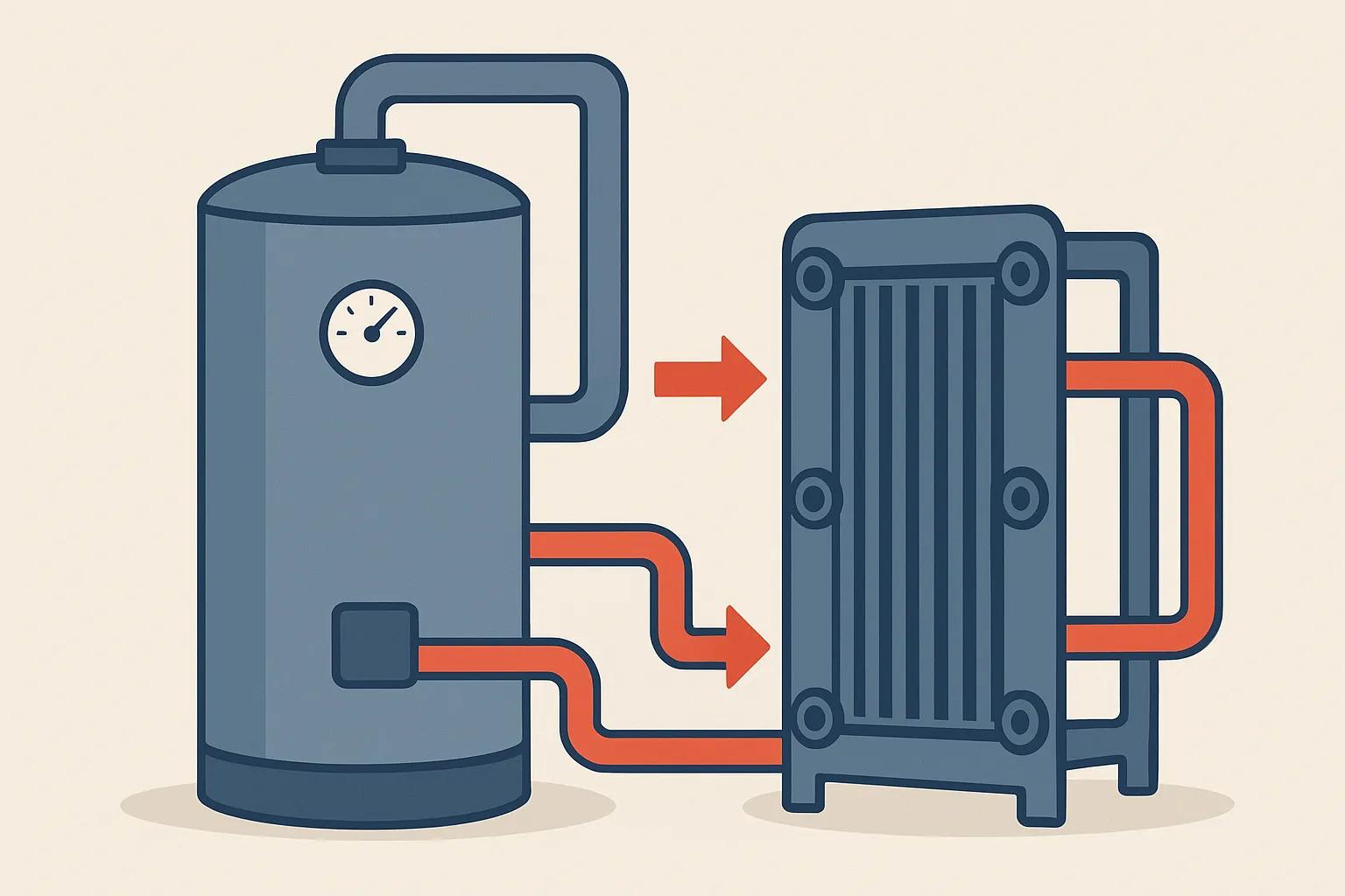 دیگ آب داغ یا مبدل حرارتی؟ بررسی جایگزینهای سیستم گرمایش