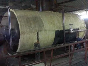 جلوگیری از هدررفت انرژی با پوشش حرارتی دیگ