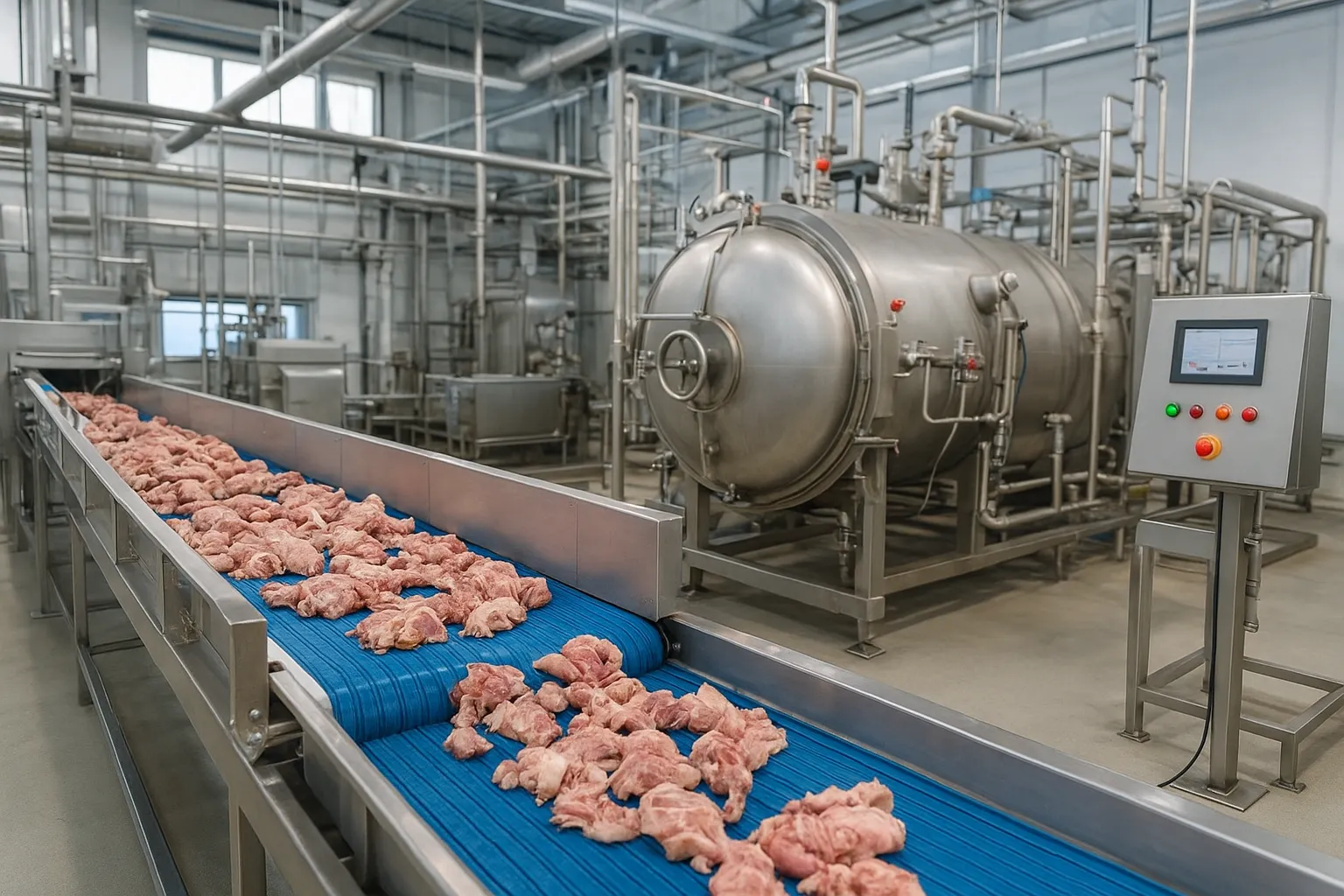 طراحی بهینه خطوط پخت ضایعات دام و طیور