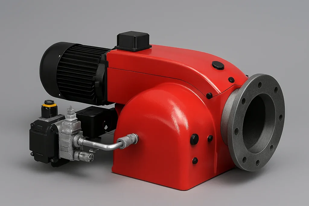 اجرای مشعل صنعتی با سوخت گاز و گازوئیل