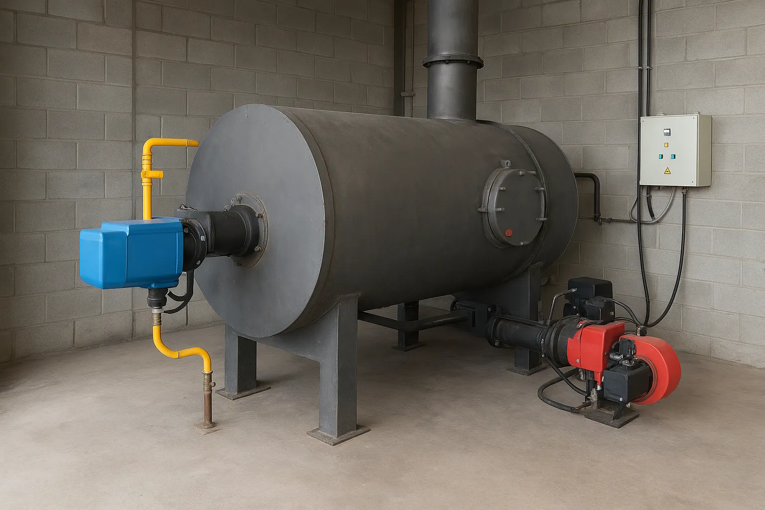 بررسی اقتصادی دیگ پخت ضایعات با سوخت گاز یا گازوئیل