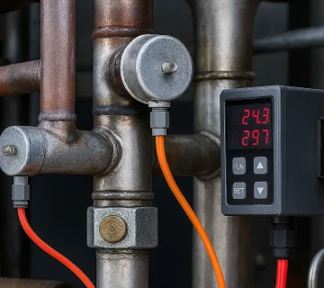 سیستم ایمنی دیگ روغن داغ؛ از سنسورها تا کنترلر