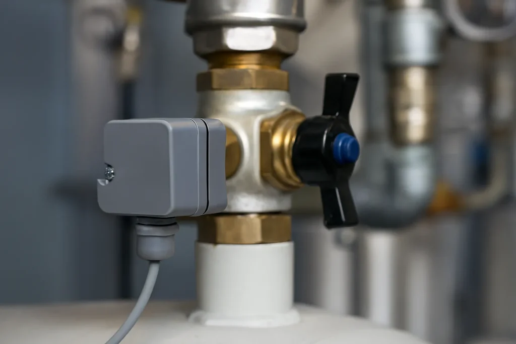 بررسی عملکرد سنسورهای ایمنی دیگ آب داغ