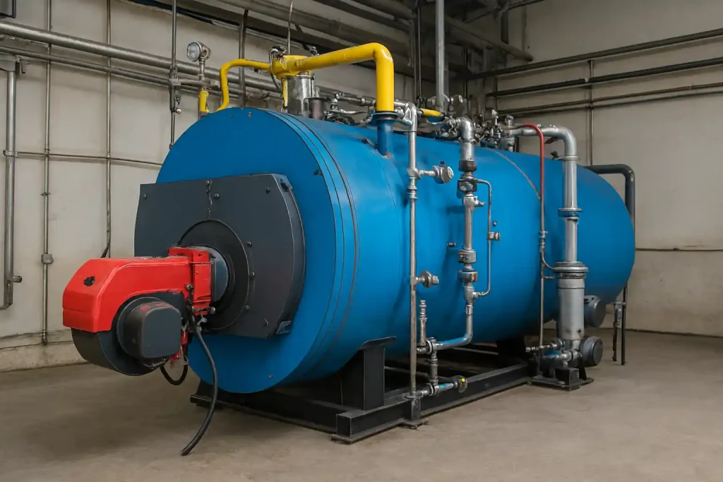 نصب و راهاندازی بویلر بخار با ظرفیت پایین