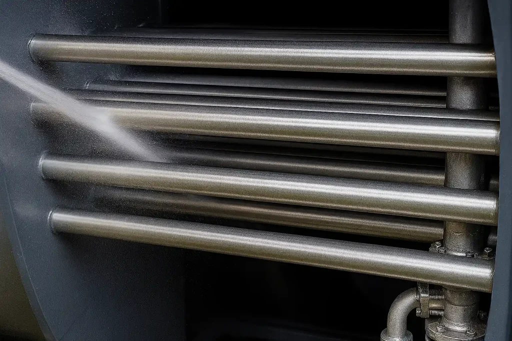 تأثیر بلودان صحیح بر کاهش رسوب بویلر