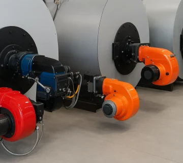 بهترین روش‌های انتخاب و استفاده از انواع مشعل در دیگ آب داغ