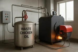 بازیافت انرژی از روغن ضایعات مرغ برای گرمایش