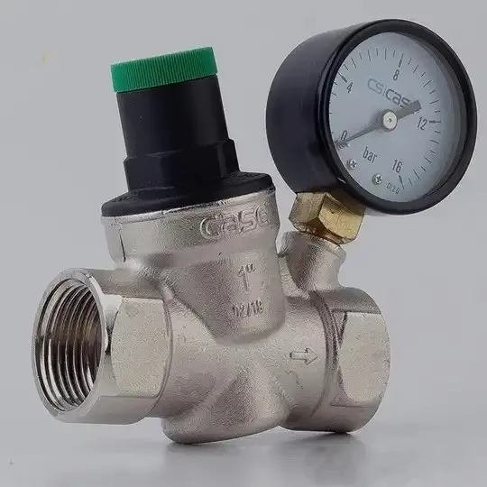 تست شیر فشارشکن دیگ آب داغ