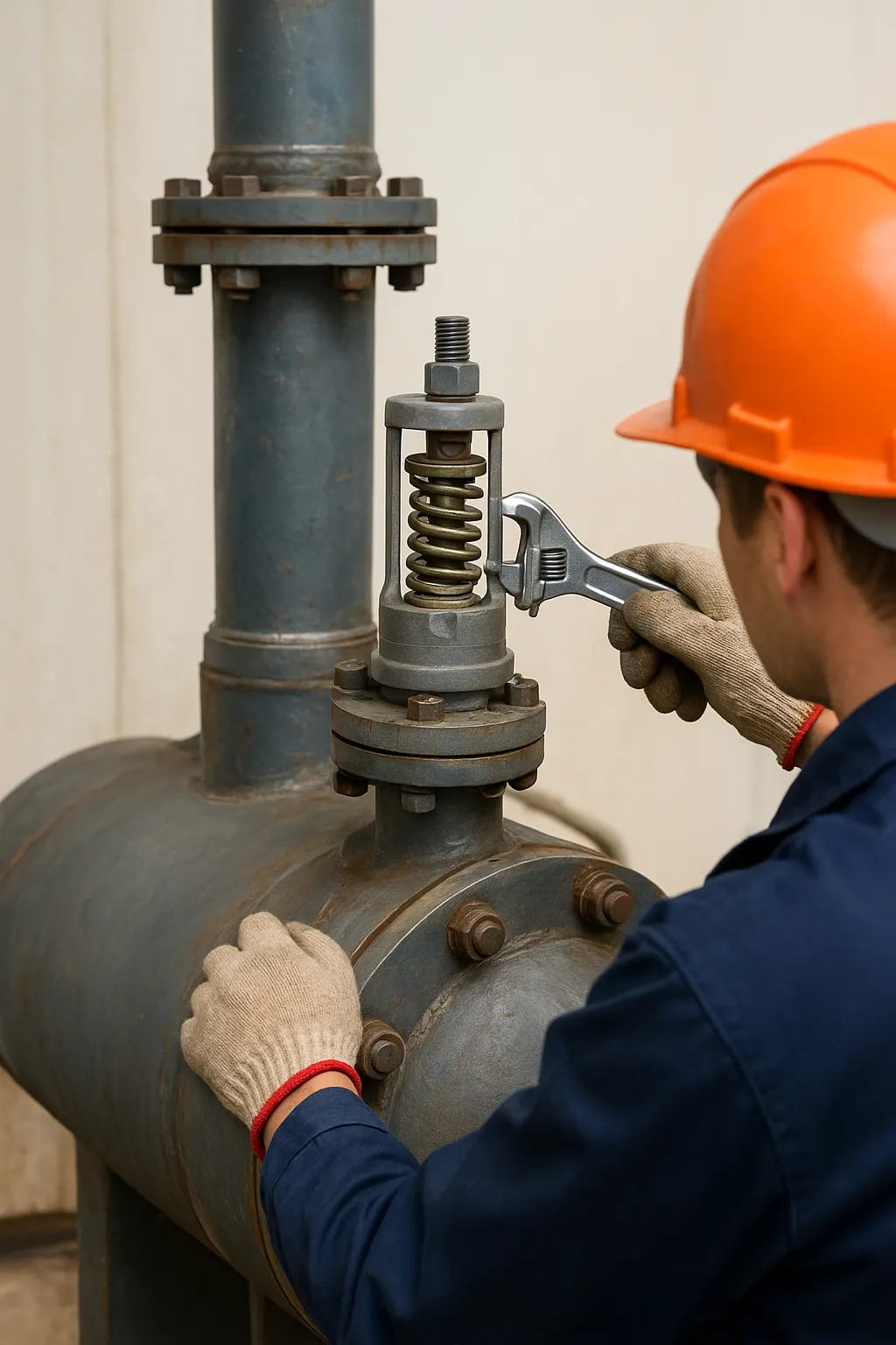 بهترین روشهای تعمیر و تعویض شیر اطمینان در منابع تحت فشار