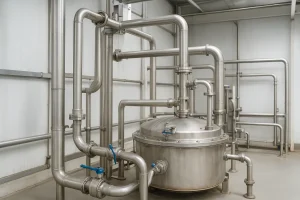 طراحی خطوط لوله‌کشی دیگ پخت ضایعات کشتارگاهی