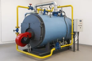 بهینه‌سازی بازده حرارتی در دیگ آب داغ صنعتی