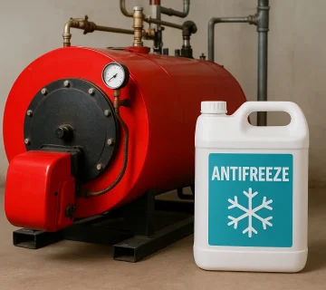 اهمیت استفاده از ضدیخ مخصوص در سیستم دیگ آب داغ