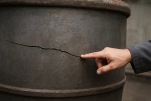 روش‌های تشخیص ترک یا شکستگی در بدنه دیگ پخت ضایعات