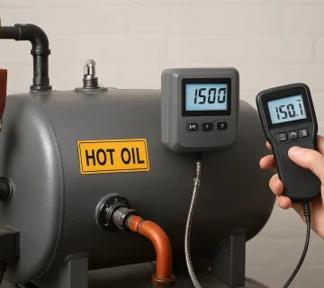بهترین روش‌های کالیبراسیون دقیق کنترل‌کننده دما در دیگ روغن داغ