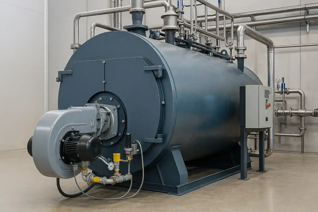 دیگ بخار صنعتی مناسب کارخانه‌های غذایی