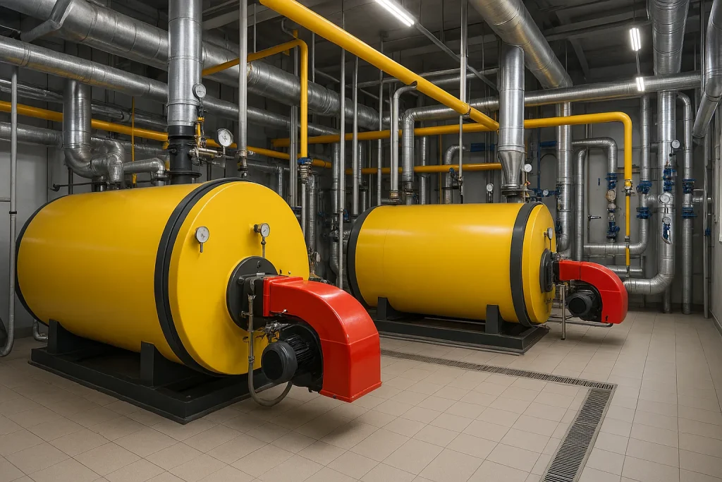 سیستم تهویه اتاق بویلر