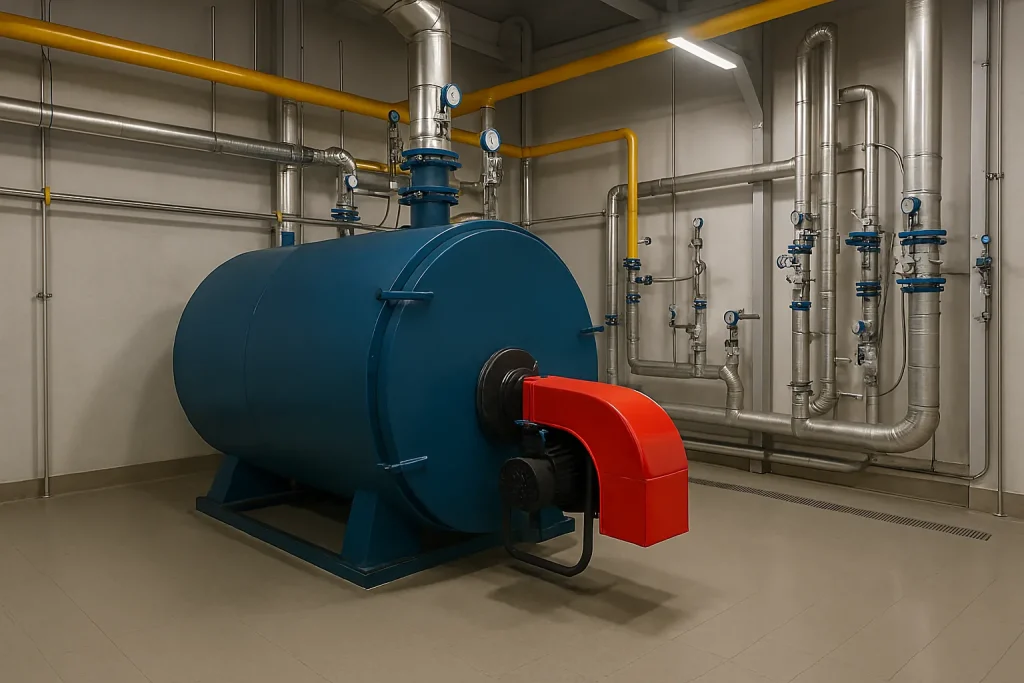 طراحی استاندارد اتاق بویلر صنعتی