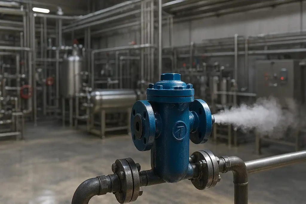 نقش تله بخار در خطوط تولید صنعتی