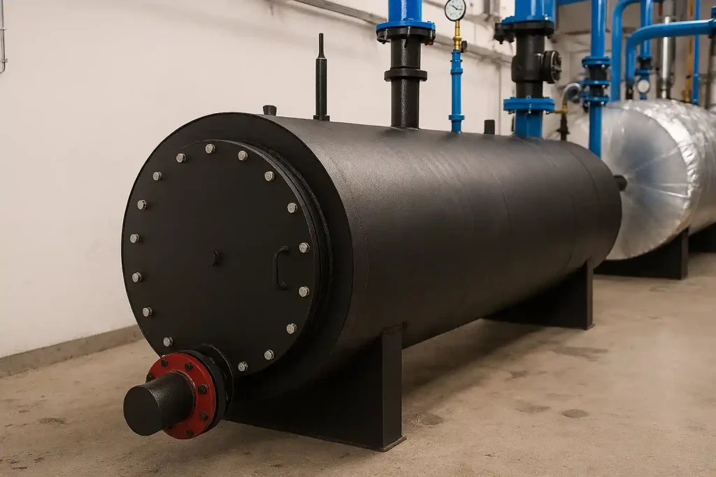 کاهش مصرف سوخت با عایقکاری صحیح دیگ آب داغ