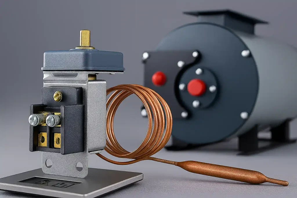 پنل کنترل مدرن با نمایشگر دیجیتال اکوستات ایمنی