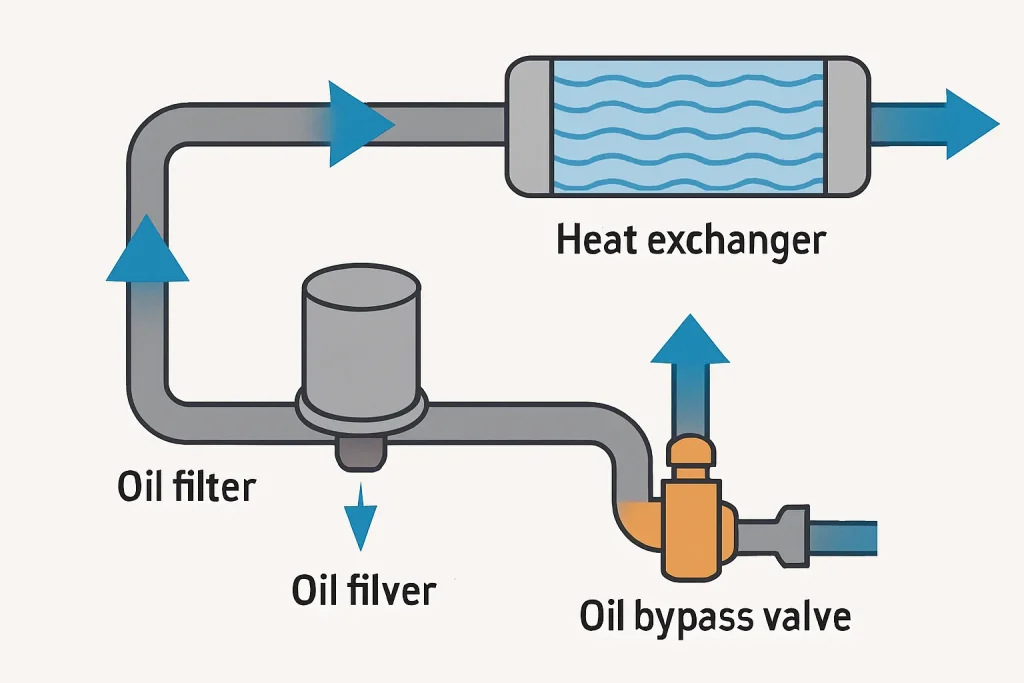 نقش سیستم بای‌پس در افزایش عمر روغن صنعتی
