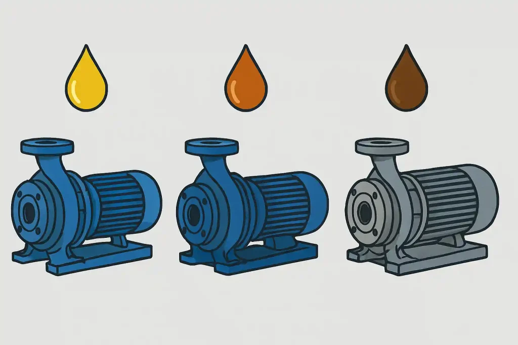 نمودار تغییر ویسکوزیته روغن داغ با دما