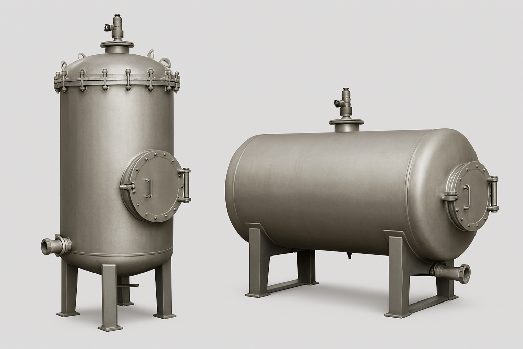 بررسی ساختار مخزن عمودی برای ذخیره سیالات صنعتی