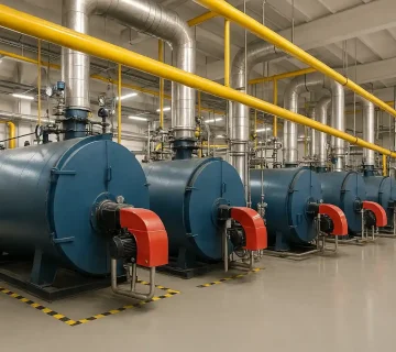 اصول طراحی اتاق بویلر در کارخانه‌ها