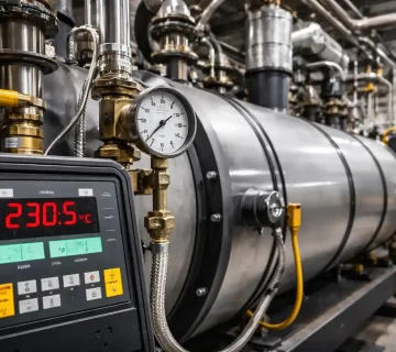 اهمیت کنترل دمای روغن در عملکرد بهینه دیگ