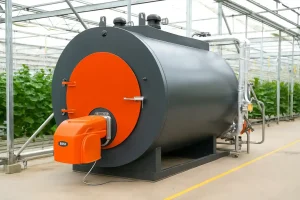 محاسبه ظرفیت بهینه دیگ آب داغ برای گلخانه‌ها