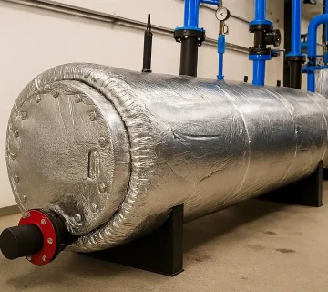 تأثیر عایق‌کاری صحیح بر کاهش تلفات حرارتی دیگ آب داغ