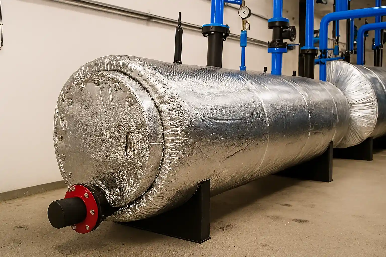 تأثیر عایق‌کاری صحیح بر کاهش تلفات حرارتی دیگ آب داغ