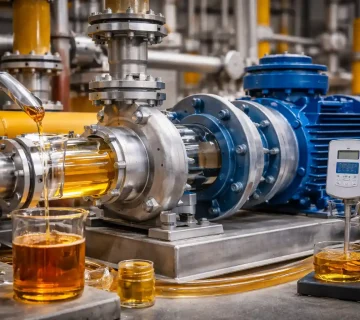 انتخاب صحیح پمپ روغن داغ بر اساس ویسکوزیته