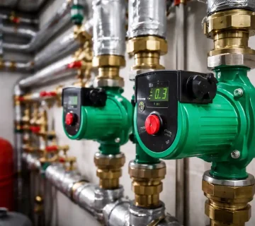 نحوه انتخاب پمپ سیرکولاسیون برای سیستم آب داغ