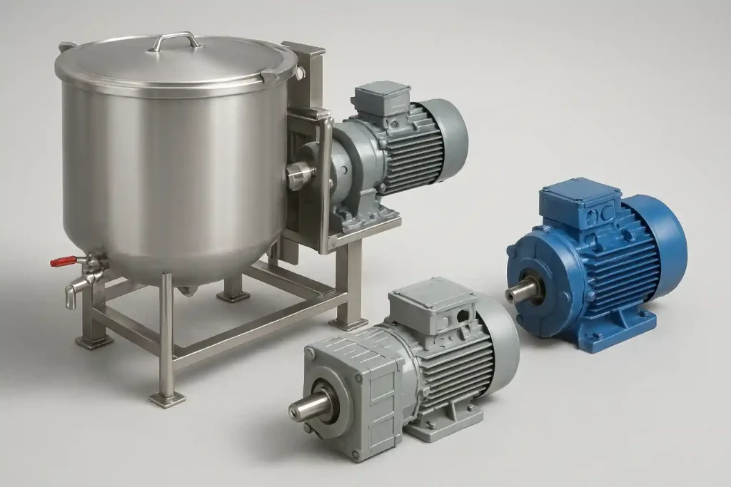 سیستم انتقال قدرت موتور گیربکس دیگ پخت