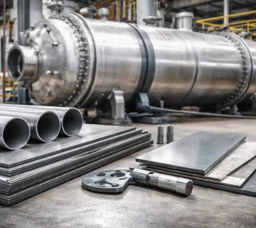 تأثیر نوع ورق فولادی بر استحکام مخزن تحت فشار؛ تحلیل مهندسی انتخاب متریال