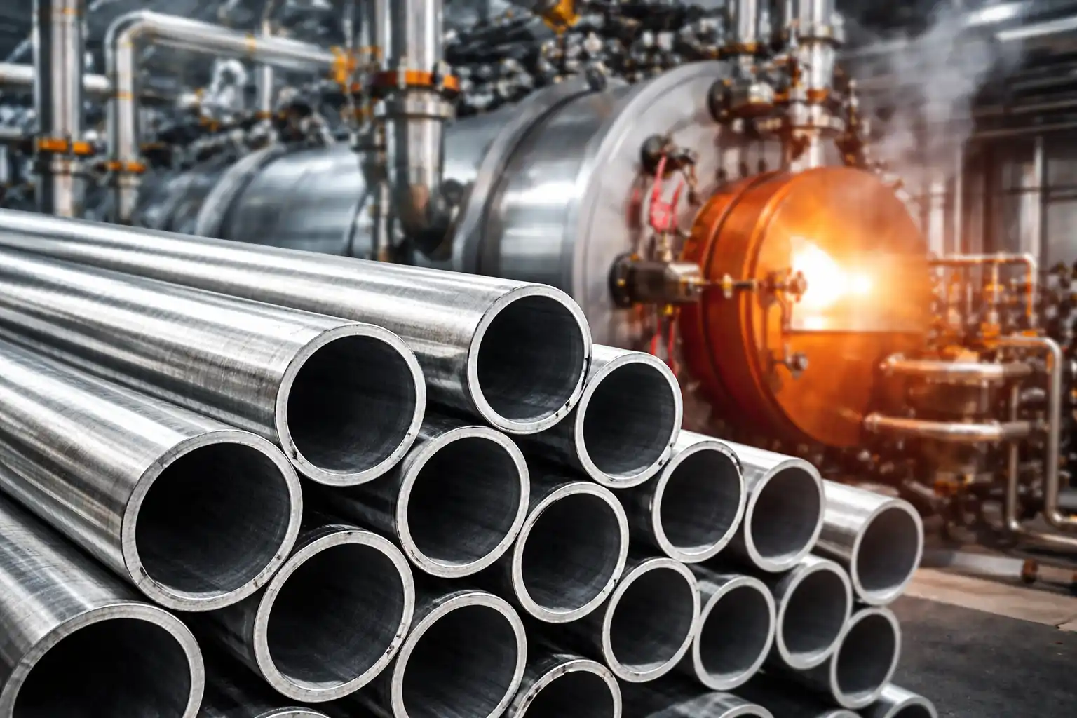 انتخاب آلیاژ مناسب لوله‌ها در دیگ بخارهای پرفشار