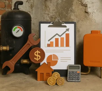 تحلیل هزینه‌های تعمیرات دیگ بخار در مقایسه با تعویض کامل سیستم