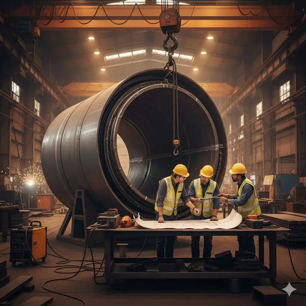 انتخاب ضخامت مناسب برای ساخت مخزن تحت فشار: راهنمای جامع