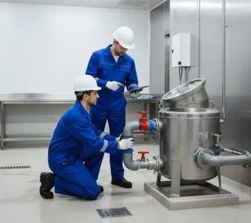 نکات کاربردی برای نصب صحیح روغن‌گیر در کشتارگاه