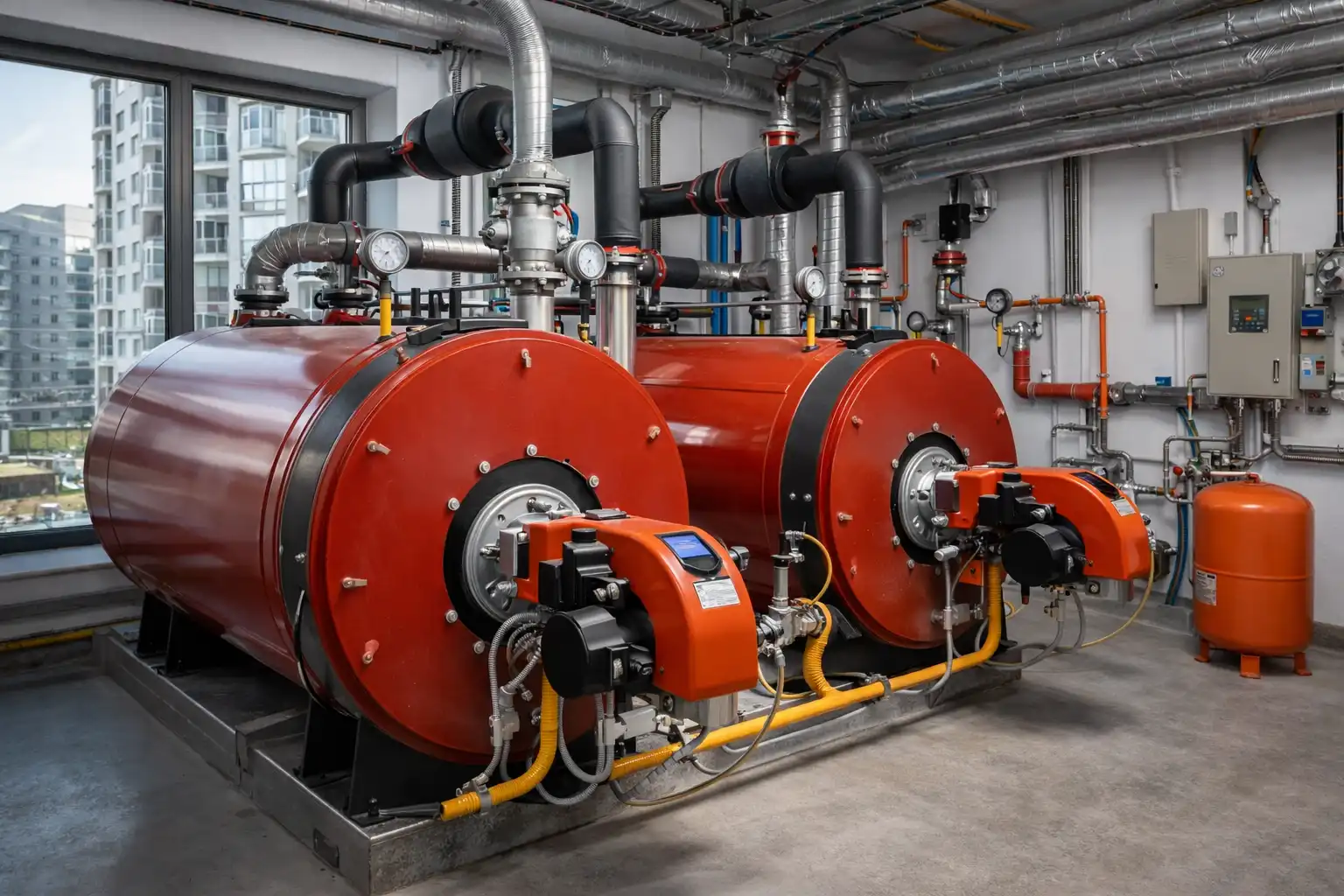 چک‌لیست جامع نصب دیگ آب داغ در برج‌های مسکونی